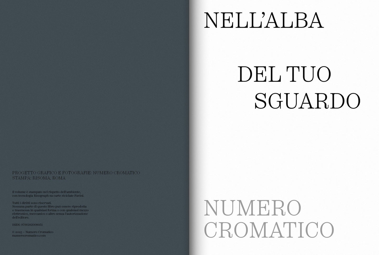 NELL'ALBA DEL TUO SGUARDO | NUMERO CROMATICO