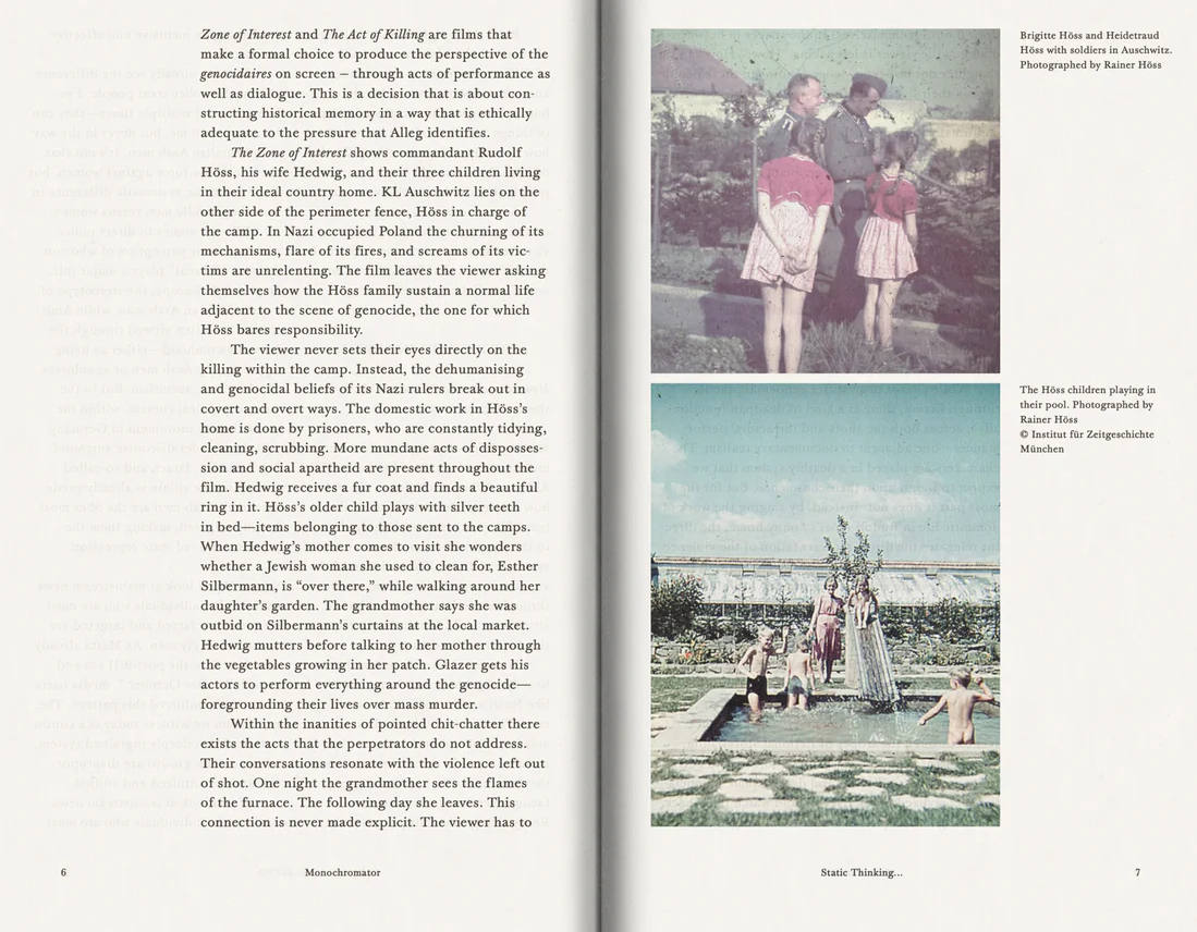 MONOCHROMATOR ISSUE 02 | WE REFUSE TO BE AFRAID