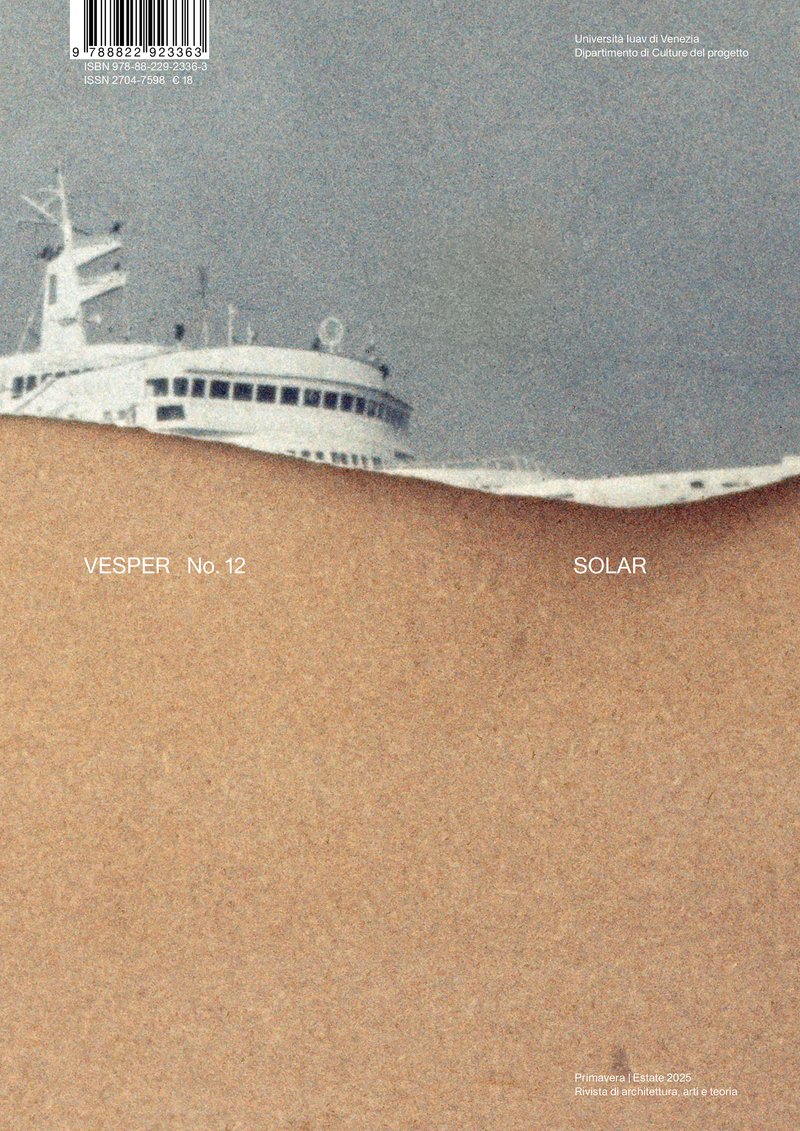 VESPER | RIVISTA DI ARCHITETTURA, ARTI E TEORIA
