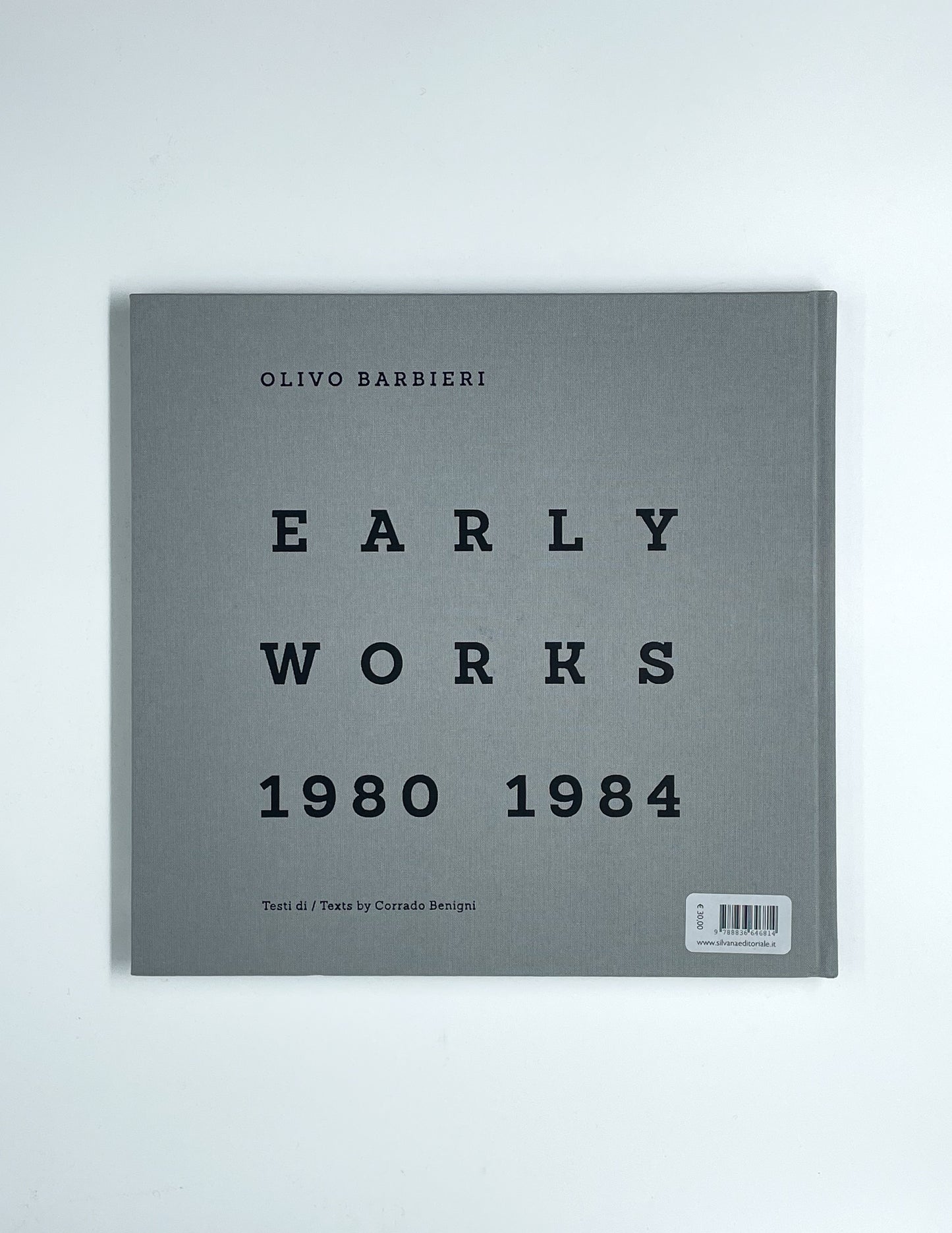 EARLY WORKS | OLIVO BARBIERI